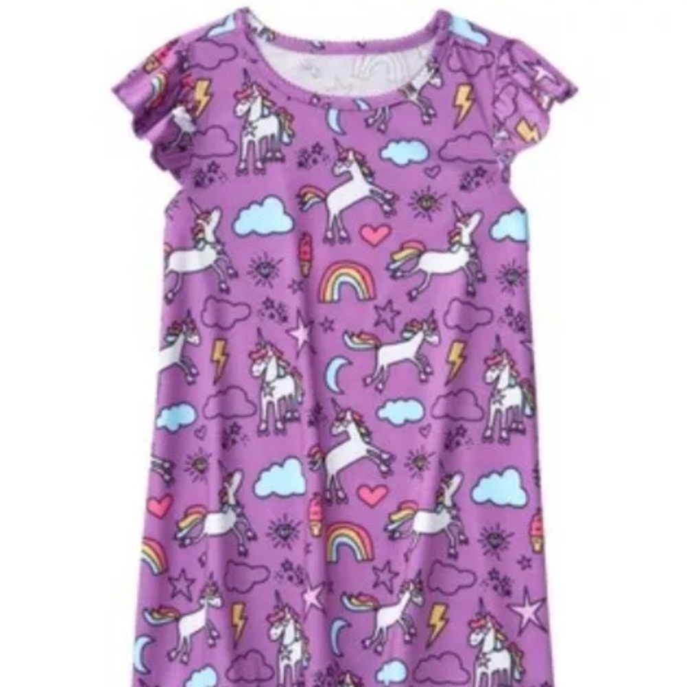 ISO Gymboree unicorn and rainbow nightgown size XL